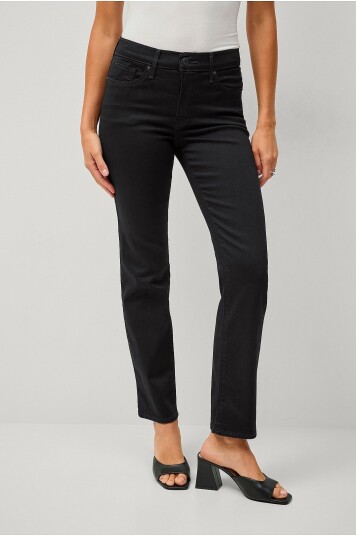Levi's - Jeans 314 Shaping Straight - Svart Levi's - Jeans 314 Shaping Straight - Svart