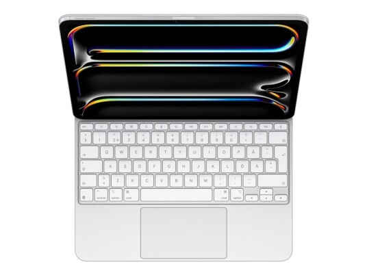 Apple Magic Keyboard - Tastatur Og Folioveske - Med Styrepute - Bakbelysning - Apple Smart Connector - Svensk - Hvit