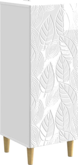 Serviesskap Høgglans hvit 33 x 34,5 x 90 cm Konstruert tre Serviesskap Høgglans hvit 33 x 34,5 x 90 cm Konstruert tre