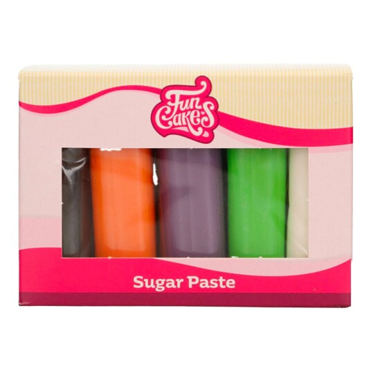 CakeSupplies FunCakes Sukkerpasta Halloween - 5-pakning