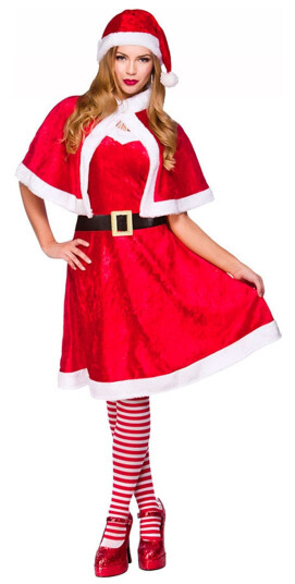 Wicked Costumes Ltd Nissemor med Cape Nissekostyme One size Wicked Costumes Ltd Nissemor med Cape Nissekostyme One size