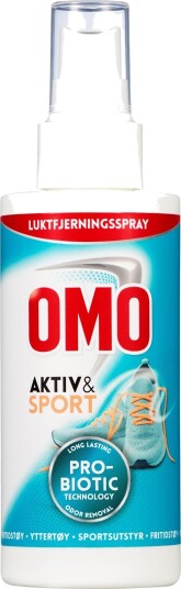 OMO AKTIV & SPORT LUKTFJERNINGSSPRAY 150ML OMO AKTIV & SPORT LUKTFJERNINGSSPRAY 150ML