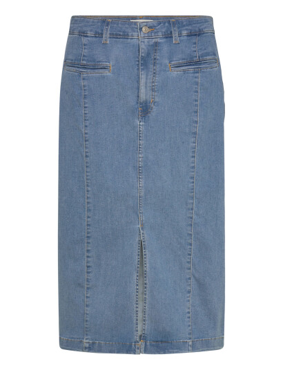 ONLY Carmakoma Carenya Midi Skirt Dnm Blue 54
