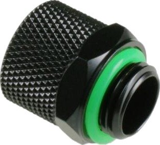 Bitspower 1/4" to 11/8mm Fitting Matte Black BP-MBWP-C11J