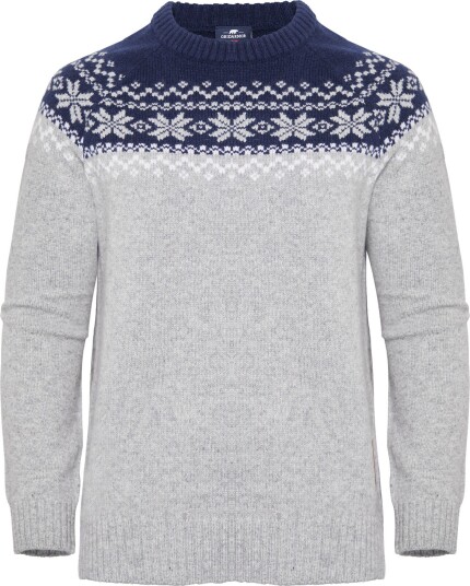 Gridarmor Women’s Snøkrystall Round Neck Ullgenser Light Grey/Dark Navy/White Lt. Grey/Dk Navy/White XL Gridarmor Women’s Snøkrystall Round Neck Ullgenser Light Grey/Dark Navy/White Lt. Grey/Dk Navy/White XL