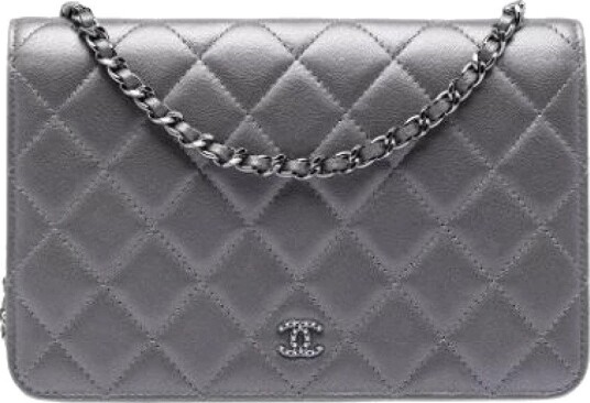Chanel Vintage Dame Pre owned Grå ONE SIZE,
