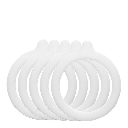 Modern House - Sogn pakning 8 cm 5 stk hvit