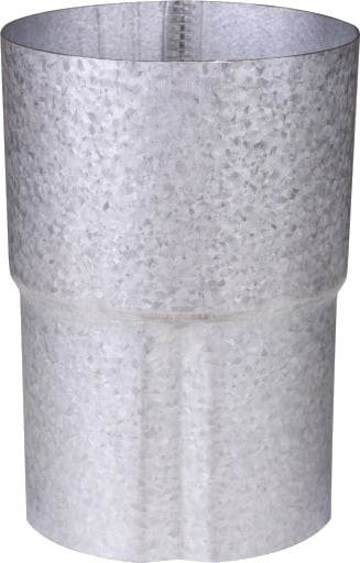 90 mm rørkobling Aluzink Plastmo zinc