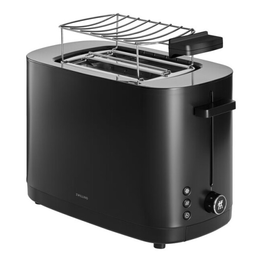 Zwilling 2-skivers brødrister med brødvarmer 1000 W Svart Zwilling 2-skivers brødrister med brødvarmer 1000 W Svart