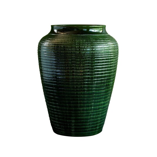 Bergs Potter Willow vase glassert 25 cm Green emerald