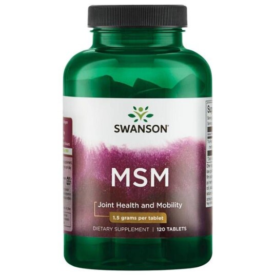 Swanson Ultra Msm 1500 Mg - 120 Tabletter
