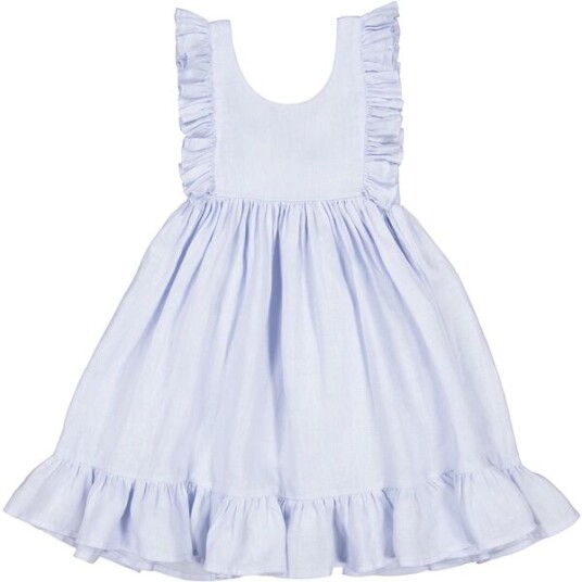 MarMar Danita Frill Linen Blue Mist MarMar Danita Frill Linen Blue Mist