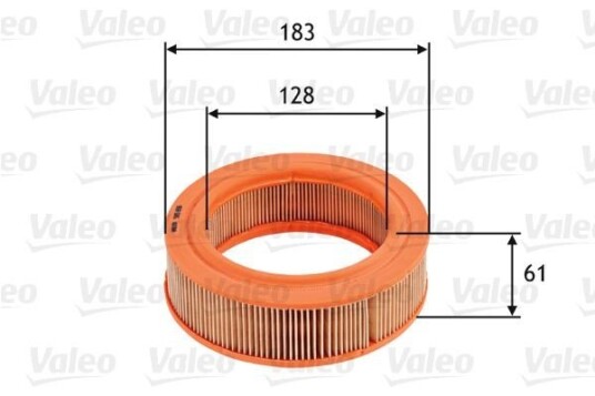 Luftfilter VALEO 585656 Luftfilter VALEO 585656