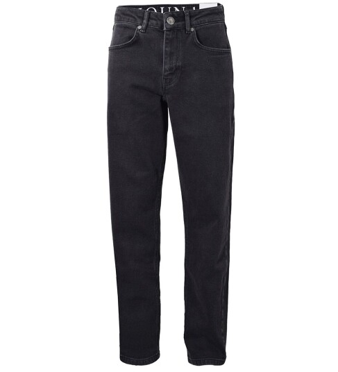 Hound Jeans Trykt Jeans Black Denim 10 år 140 Jeans Svart