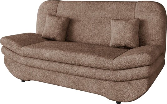 Figurelle Sovesofa 2 seter i Bouclé Rosa