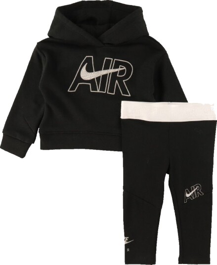 Nike Sett   Hettegenser/Leggings   Luft   Svart   Nike   18 md   Hettegenser