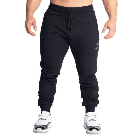 GASP Tapered Joggers Black Svart Large