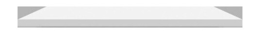 Linn Bad benkeplate 160x46 cm matt hvit