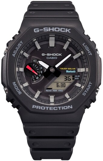 Casio Herreklokke GA B2100 1AER G Shock Sort/Resinplast Ø45.4 mm