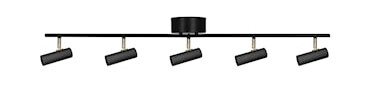 Globen Lighting Hubble 5 Plafond 120 cm Svart 1747749-02-0 1747749-03-0