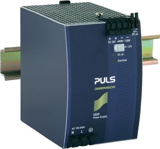 Puls Dimension QS20.241 Din Skinne Strømforsyning 24V 20A 480W