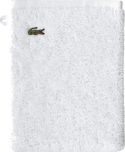Lacoste Home Llecroco Mitt - BLANC - 15X21 cm