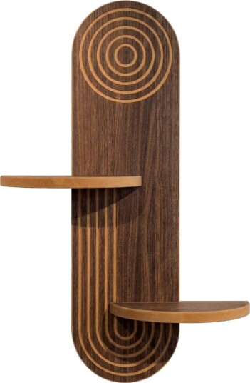 Virlin Vegghylle 26x35x13 cm - Wenge
