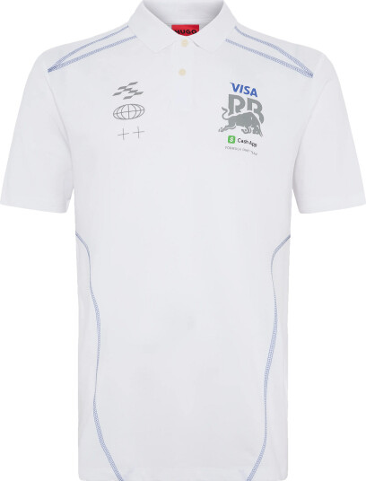 HUGO Vcarb Polo_01 Rb26 White M