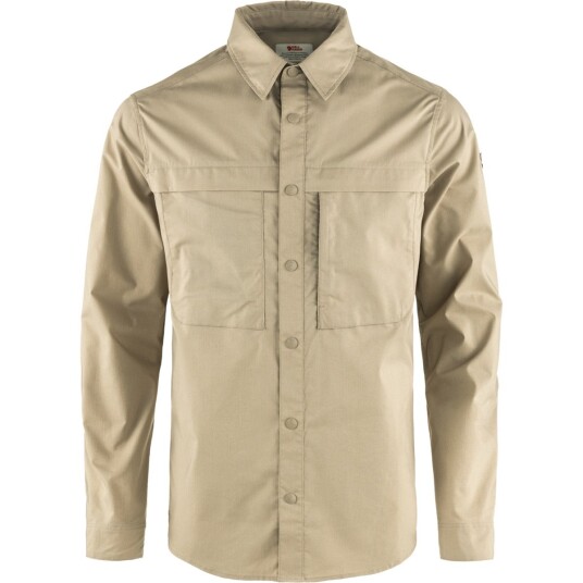 Fjellreven Abisko Trail Shirt Ls M Fossil M