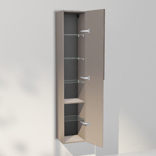 INR Iconic Nordic Rooms Grip 30/30 Høyskap Warm Clay / 30cm Høyre Hengslet