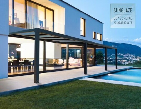 Terrassetak 342 x 950 cm - Stockholm fra Canopia By Palram