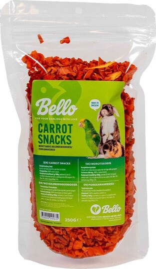 Bello Gulrotgodbiter til Smådyr & Fugl 250g