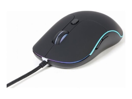 Gembird - Mus - Illuminated, Large Size - Ergonomisk - Optisk - 6 Knapper - Kablet - Usb 2.0 - Blister Gembird - Mus - Illuminated, Large Size - Ergonomisk - Optisk - 6 Knapper - Kablet - Usb 2.0 - Blister