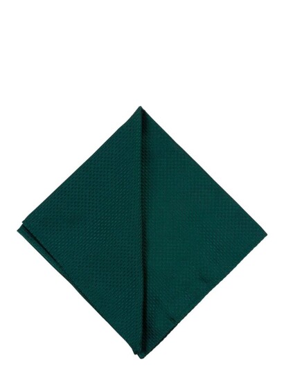 Portia 1924 Silk Pocket Square - Green - ONE SIZE