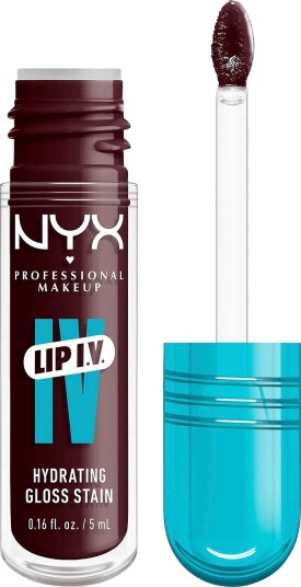 NYX Professional Makeup   Lip I.V. Hydrating Gloss Stain   Brun