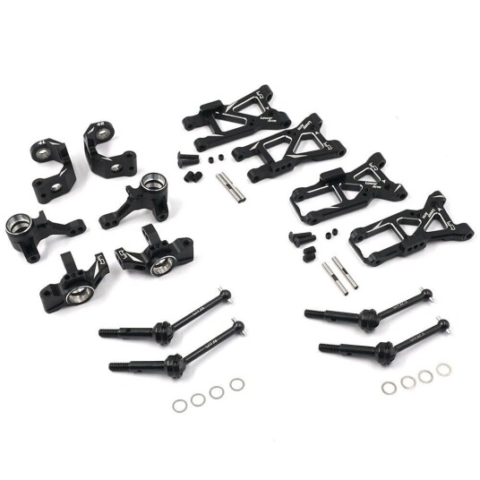 Yeah Racing TEC4-S01BK ALUMINUM ESSENTIAL CONVERSION KIT