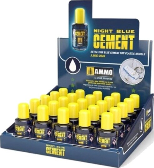 Vallejo Ammo: Night Blue Sement-Display 25