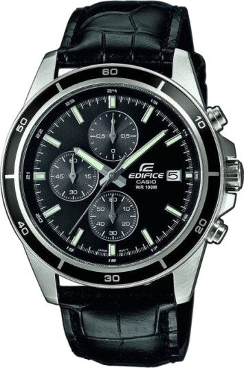 Casio Edifice Herrekronograf Efr 526L 1Av + Eske
