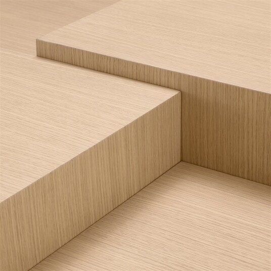 Nerone salongbord natural oak veneer