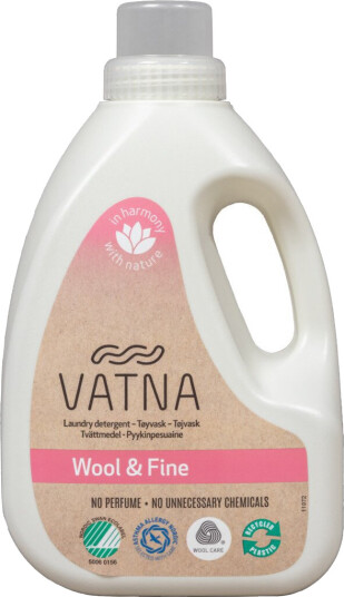 VATNA WOOL & FINE VASKEMIDDEL 1 L VATNA1LWOOL VATNA WOOL & FINE VASKEMIDDEL 1 L VATNA1LWOOL