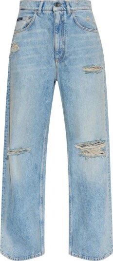 Dolce & Gabbana, Dame, Jeans, Blå, S,