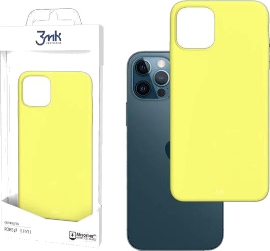 3mk Matt Case - iPhone 13 Pro Yellow 3mk Matt Case - iPhone 13 Pro Yellow
