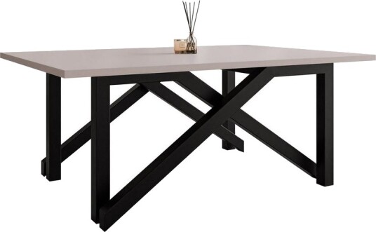 Seyloren Sofabord 100 cm - Svart/Beige