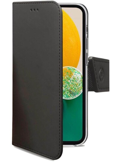 Celly Wally Lommebokdeksel Galaxy A15 4G/5G Svart