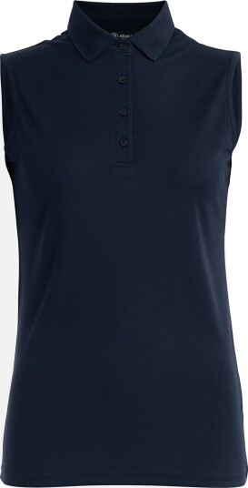 Abacus W Prestwick Recycled Sleeveless Blå Golf pologenser dame 300-Navy X-Large