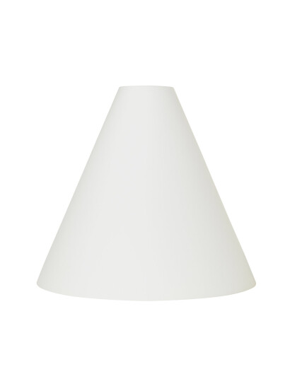 Broste Copenhagen Lampeskærm "Gine" - White - Ø35CM