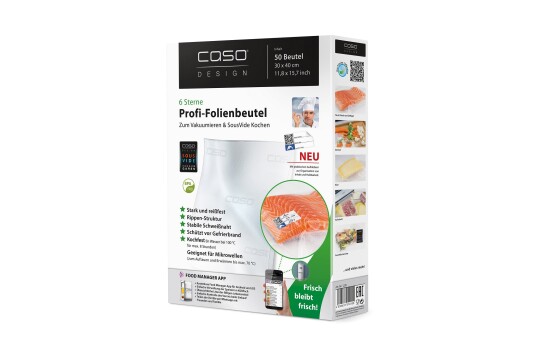 Caso - Folieposer 30x40 cm 50 stk 150my Caso - Folieposer 30x40 cm 50 stk 150my