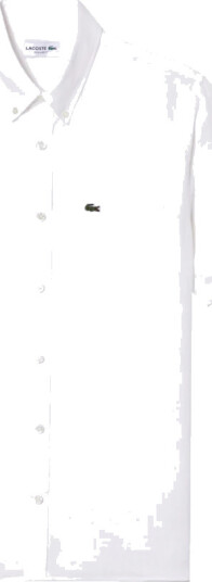 Lacoste Herre Skjorter Hvit L,
