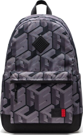 Lego Herschel Heritage Ryggsekk Svart Monogram
