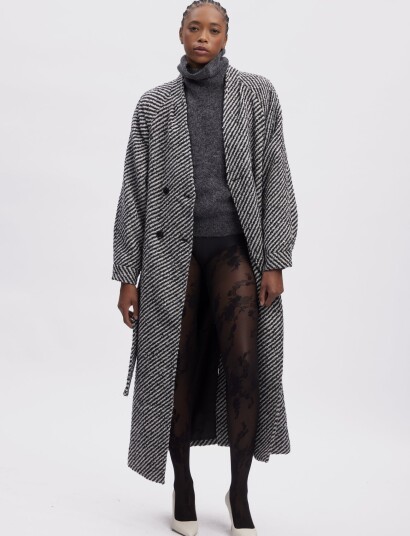 Gestuz Farrenagz Coat Black 36 Gestuz Farrenagz Coat Black 36